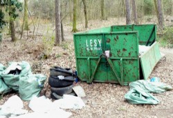 Úklid lesa 6.4.2019 v Praze