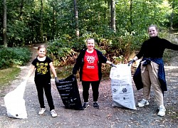 Úklid lesa v Hodkovičkách 19.9.2020