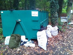 Úklid lesa v Hodkovičkách 18 zári